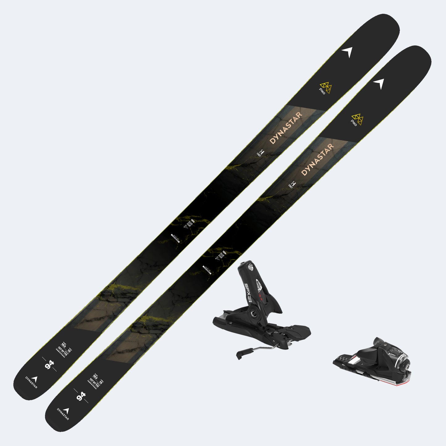 2026 Dynastar M-Pro 94 Ti Skis W/ Metric 13 Demo Bindings