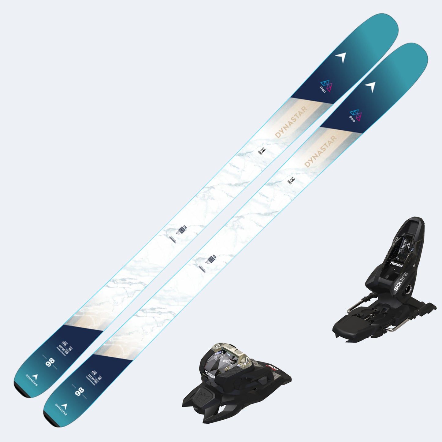 2026 Dynastar M-Pro 98 Women's Skis with Tyrolia Attack LYT 11 GW Bindings
