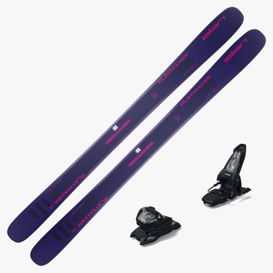 2025 Elan Playmaker 111 Skis with Marker Griffon 13 ID Bindings