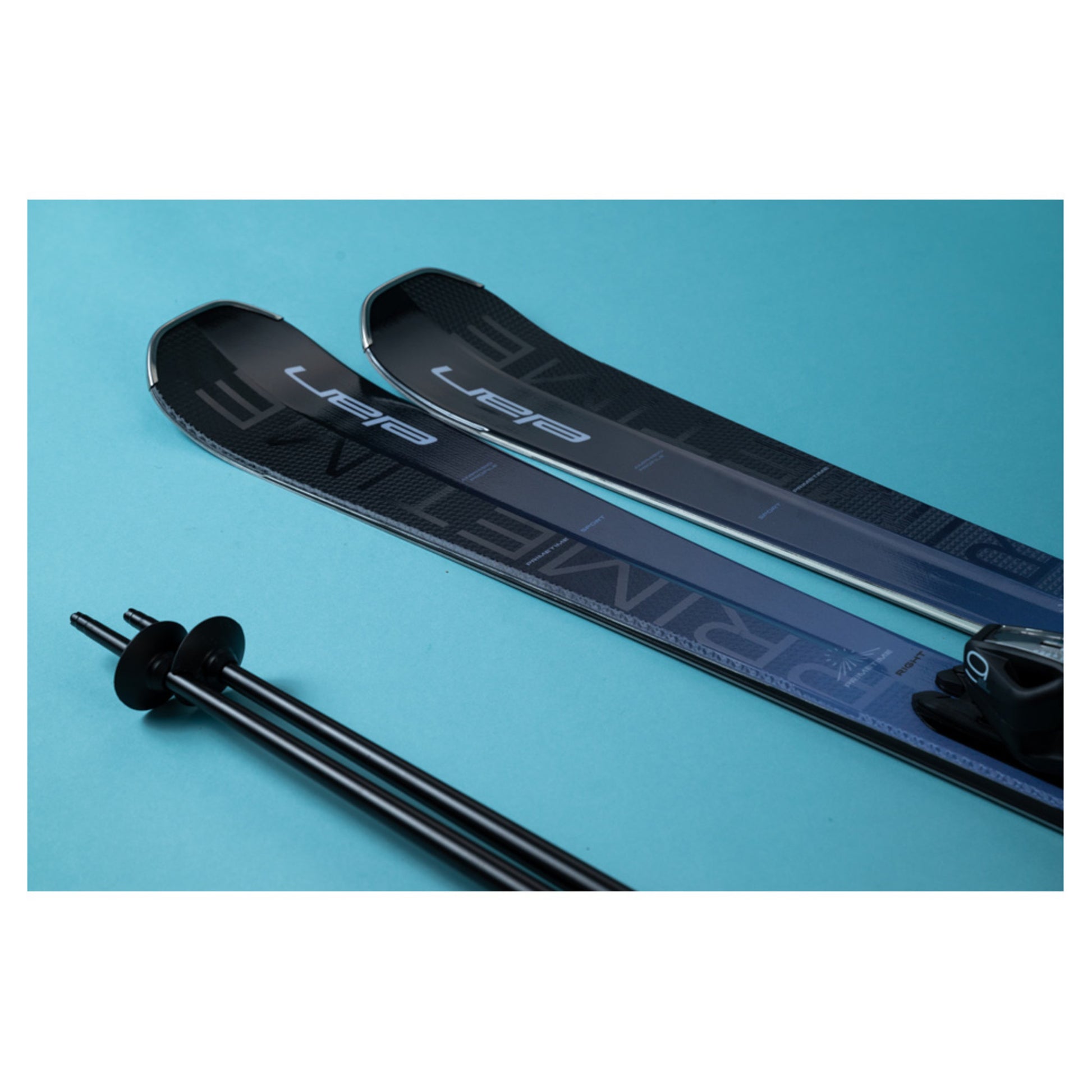 2025 Elan Primetime N2 W Sport Women's Skis with Rossignol Pure Comfort 60 Boots and Poles