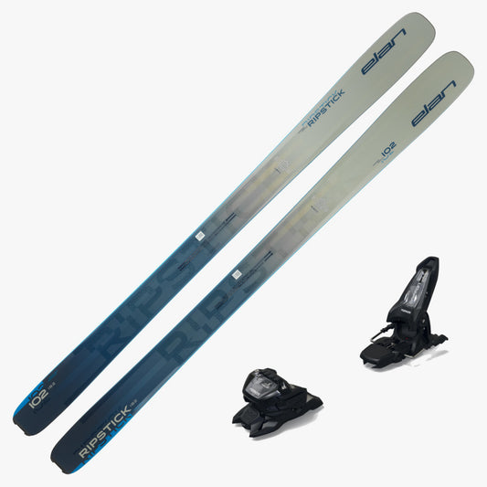 2025 Elan Ripstick 102 Skis with Marker Griffon 13 ID Bindings