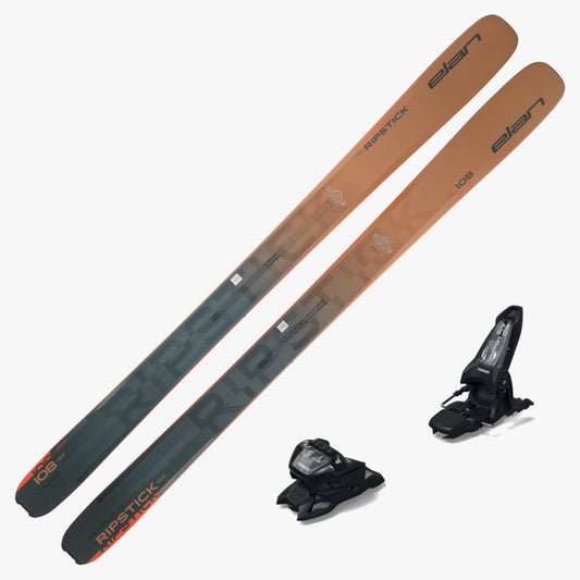 2025 Elan Ripstick 108 Skis with Marker Griffon 13 ID Bindings