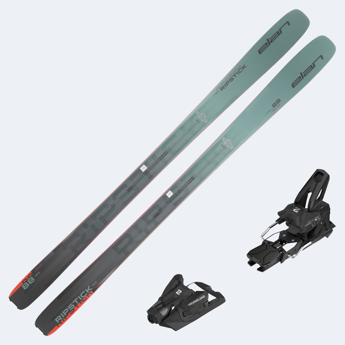 2026 Elan Ripstick 88 Skis with Salomon Strive 14 GW Bindings