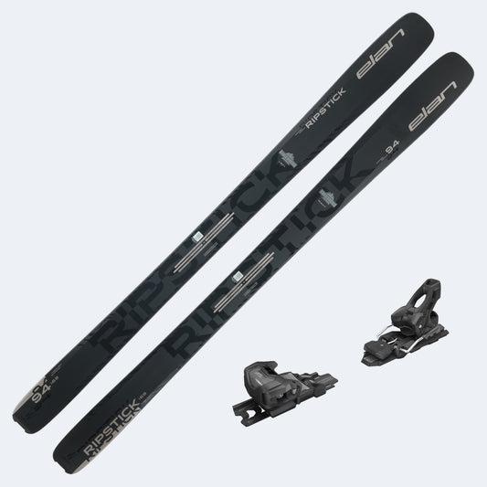 2026 Elan Ripstick 94 Black Edition Women's Skis W/ Attack 11 GW Demo Bindings
