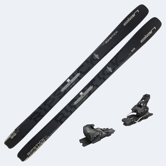 2026 Elan Ripstick 96 Black Edition Demo Skis W/ Attack 14 Demo Bindings