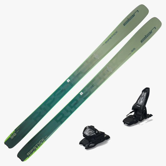 2025 Elan Ripstick 96 Skis with Marker Griffon 13 ID Bindings