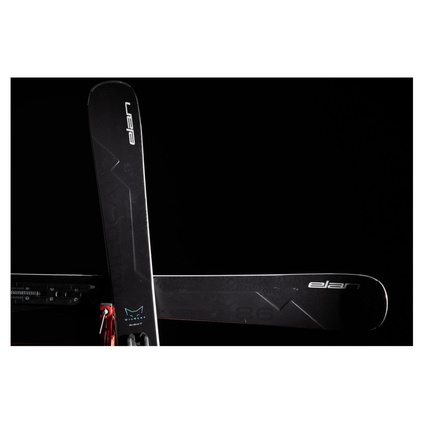 2025 Elan Wildcat 86 C Black Edition Women's Ski w ELX 11.0 GW Binding