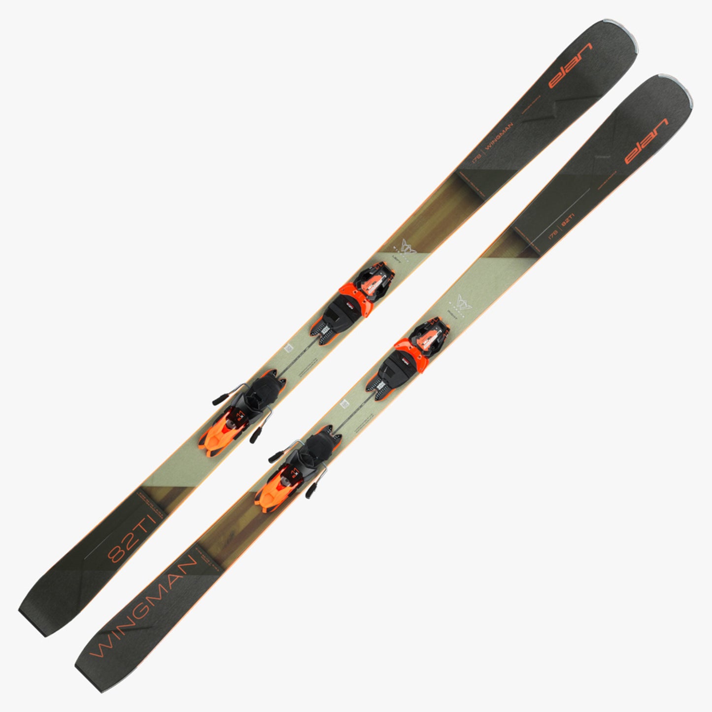 2025 Elan Wingman 82 Ti Ski w/ ELX 11.0 GW Binding - 184