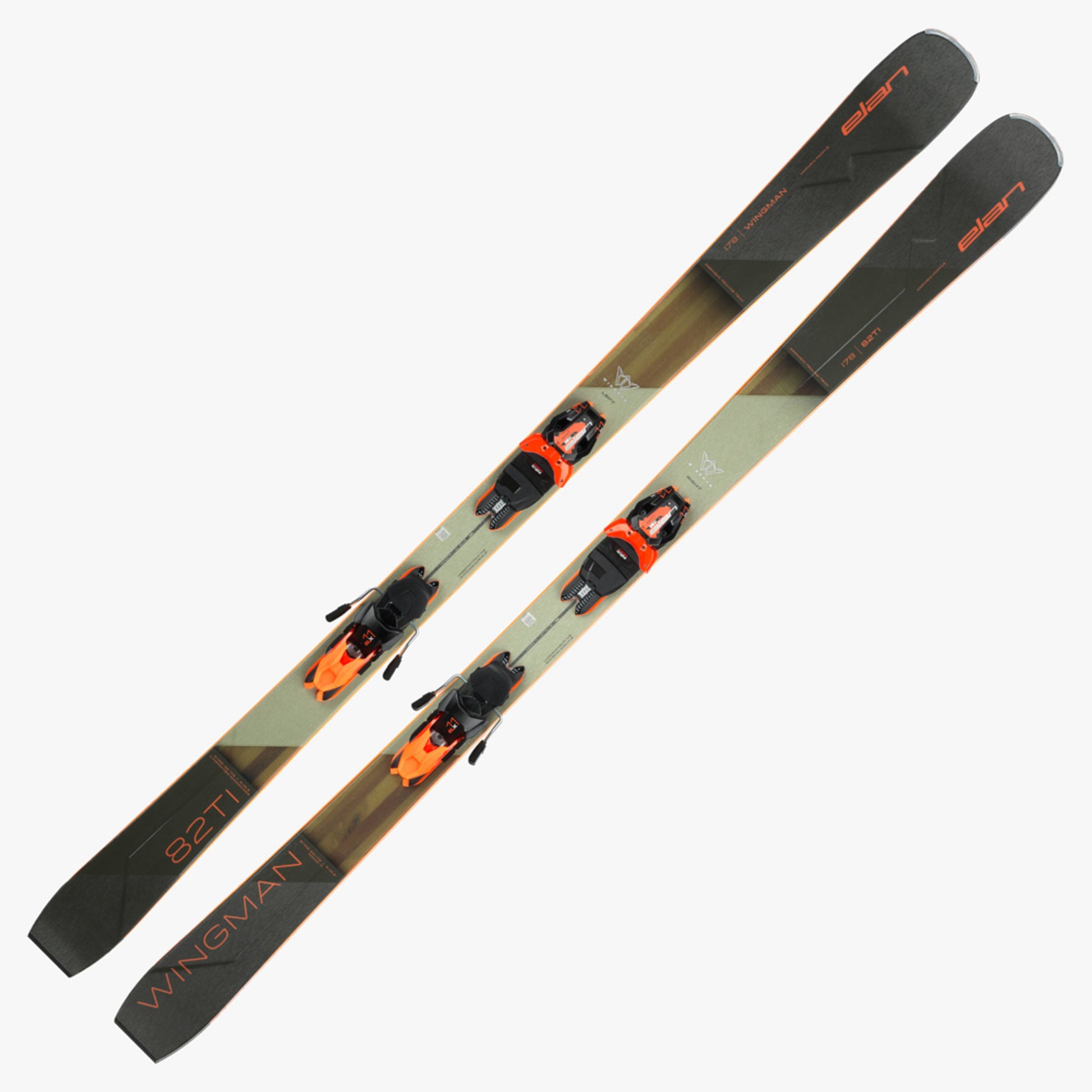 2025 Elan Wingman 82 Ti Ski w/ ELX 11.0 GW Binding - 184