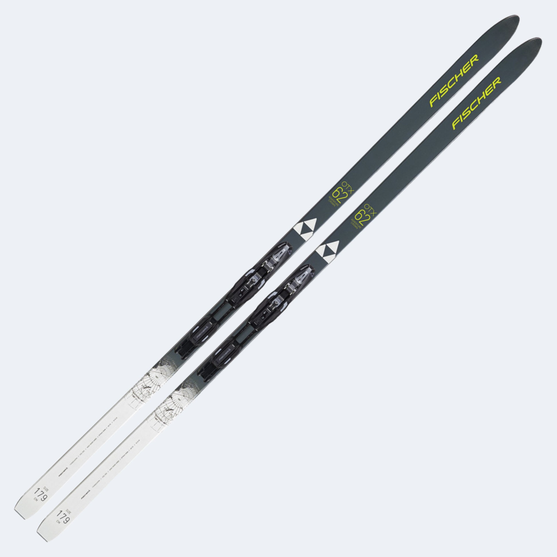 2025 Fischer Adventure 62 Crown Xtralite XC Skis w/ Control Step In Bindings