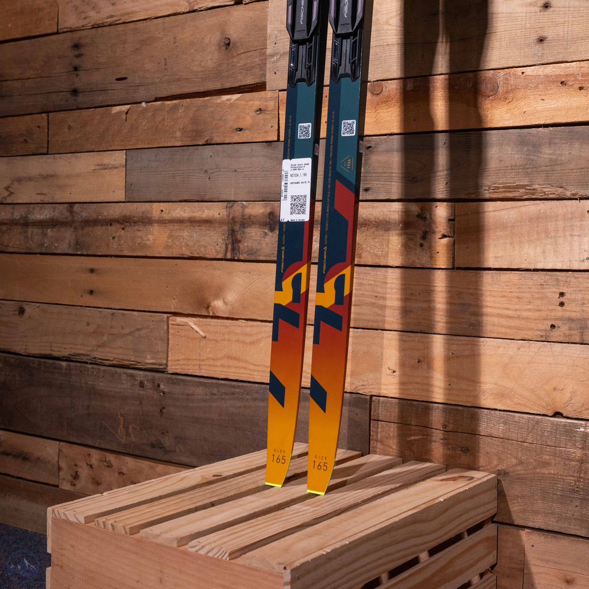 2027 Fischer Aeroguide Skate 75 Cross Country Skis W/ Control Skate Bindings