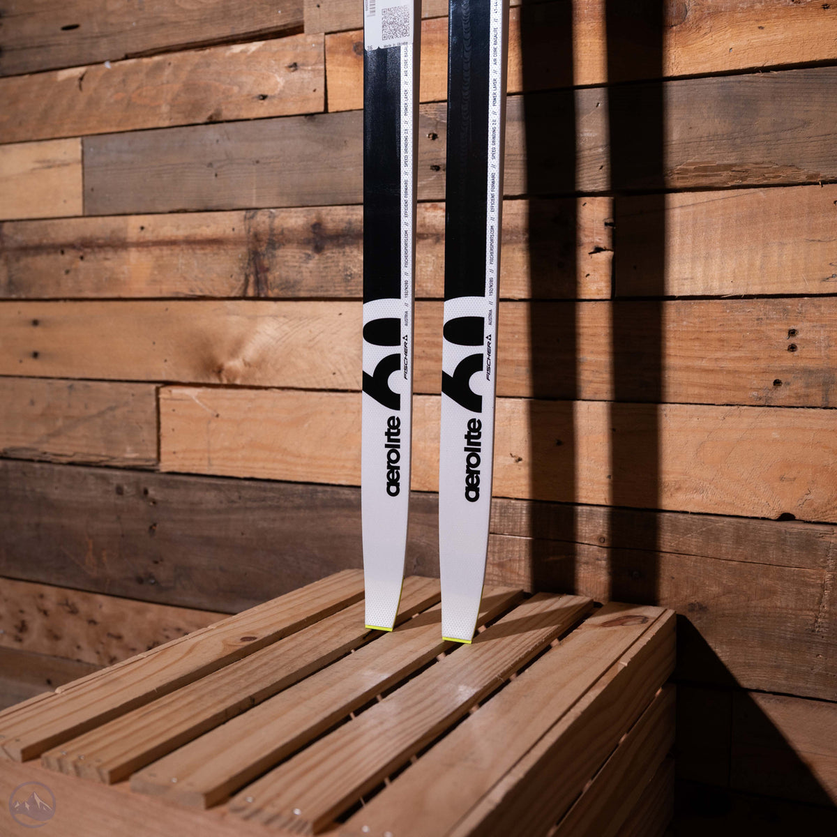 2026 Fischer Aerolite Classic 60 Skis with Fischer RC 3 Combi Boots and Poles