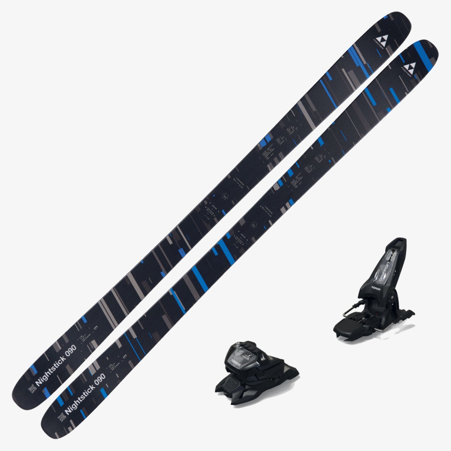 2025 Fischer Nightstick 90 Skis With Bindings - 177