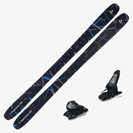 2025 Fischer Nightstick 97 Skis With Bindings - 163