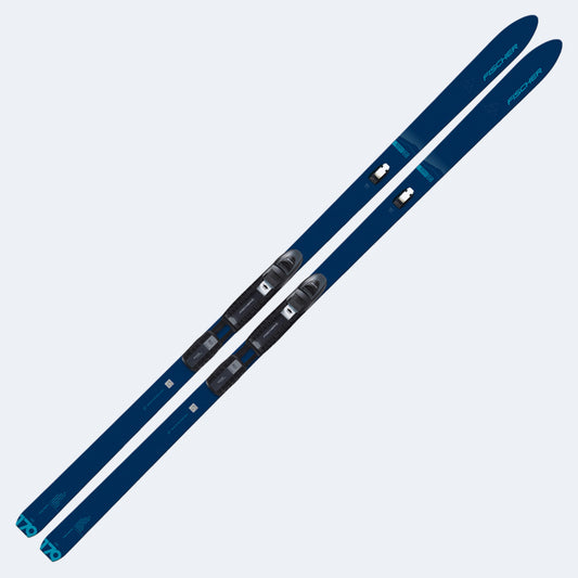 2025 Fischer Outback 68 Crown/Skin Xtralite Cross-Country Skis w/ BCX Auto Bindings