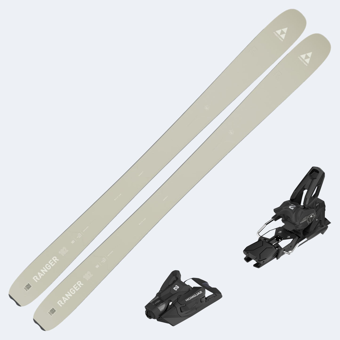 2026 Fischer Ranger 102 Skis with Salomon Strive 14 GW Bindings