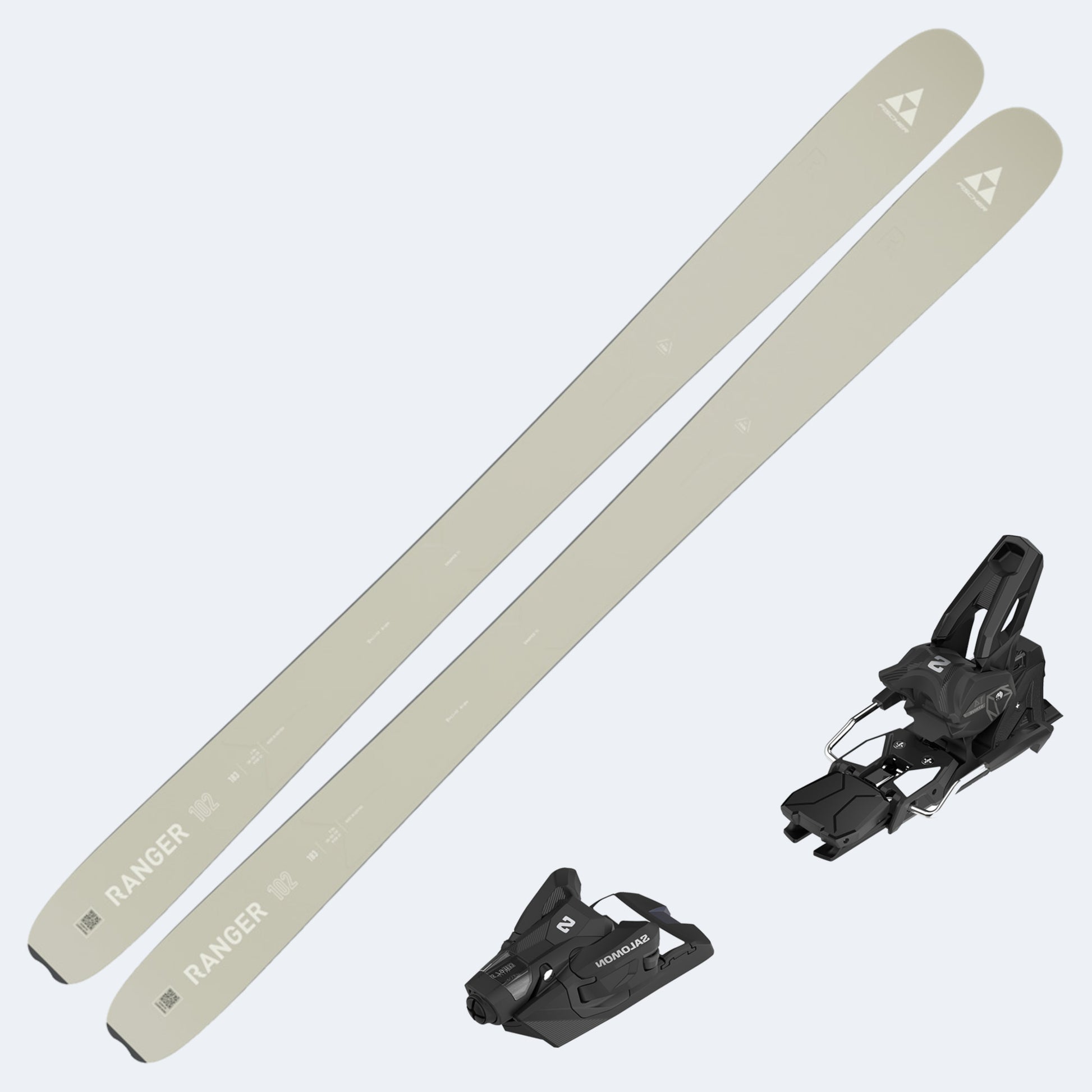 2026 Fischer Ranger 102 Skis with Salomon Strive 14 GW Bindings