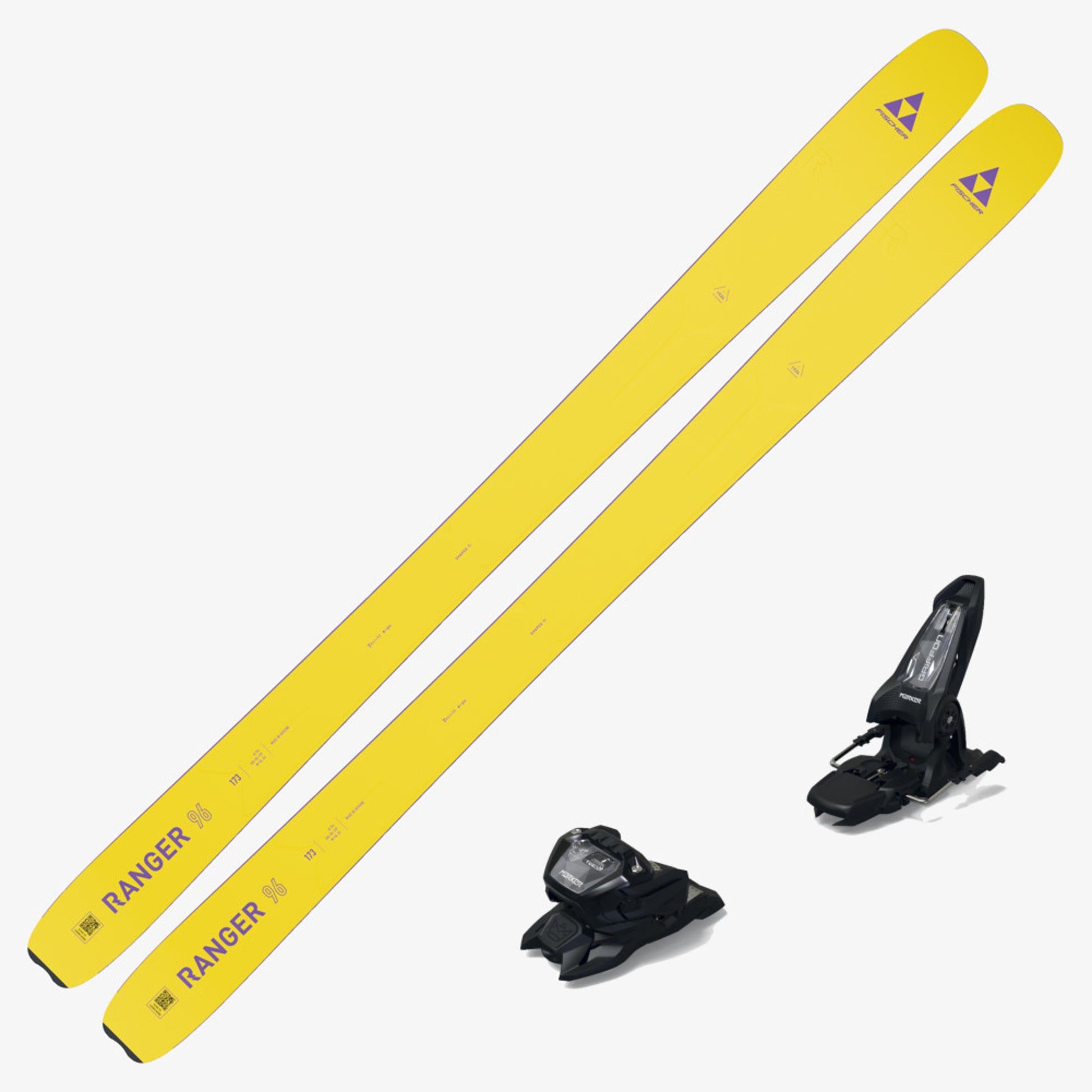 2026 Fischer Ranger 96 Women's Skis with Marker Griffon 13 ID Bindings