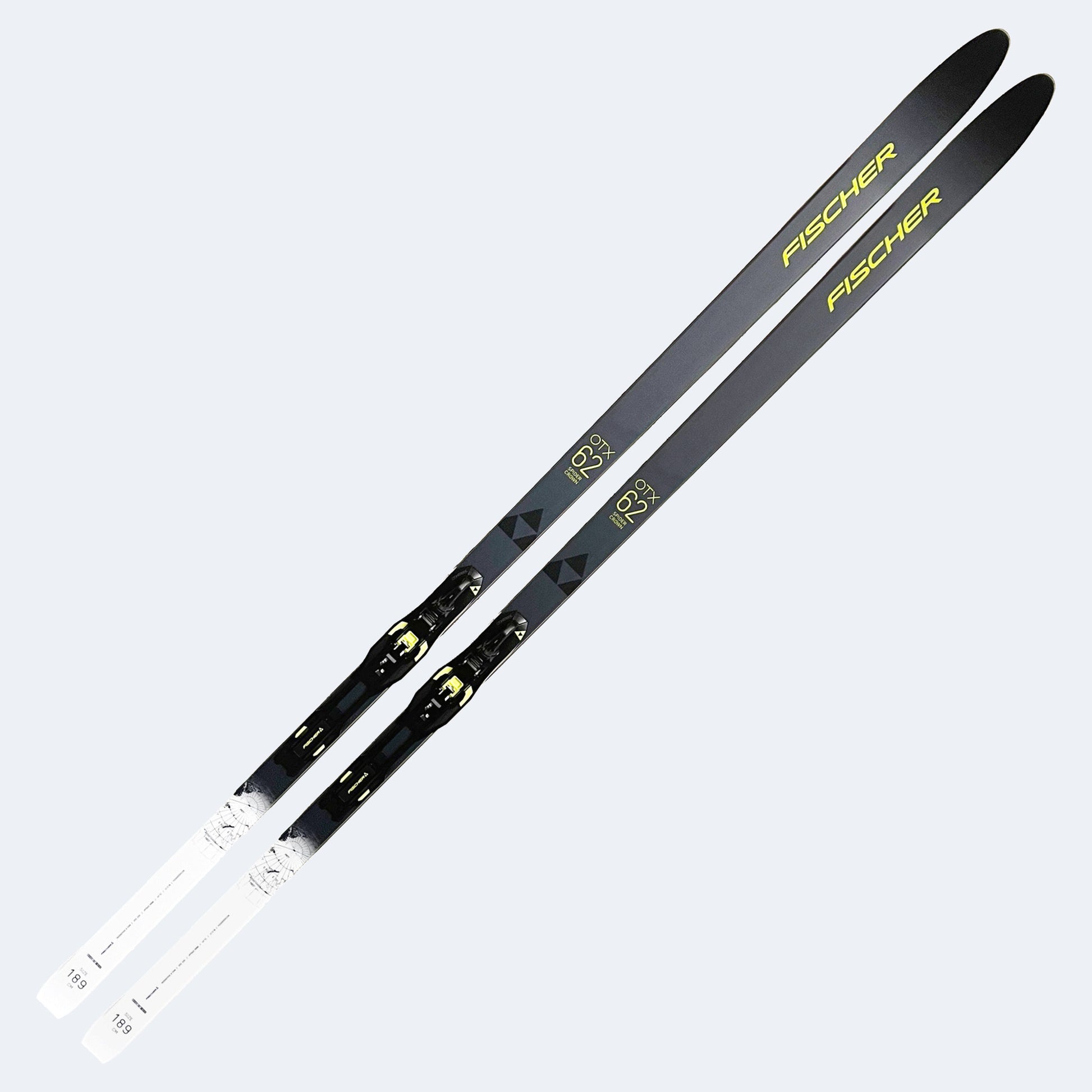 2025 Fischer Spider 62 Crown Skis w/ Control Step In Bindings
