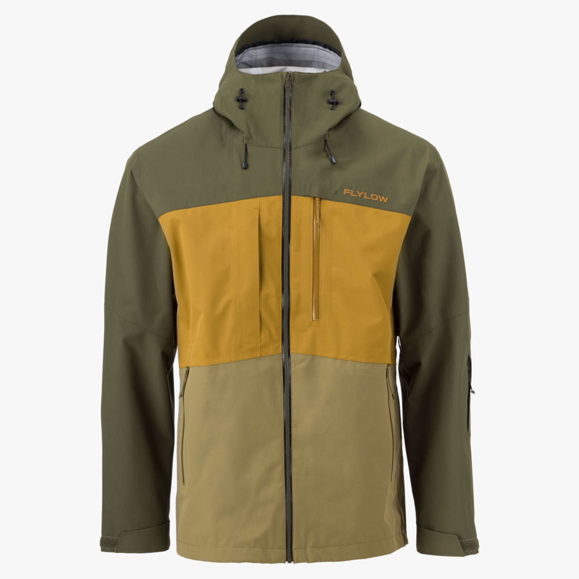 2025 Flylow Quantum Pro Men's Jacket - Evergreen/Rye/Capers - XL