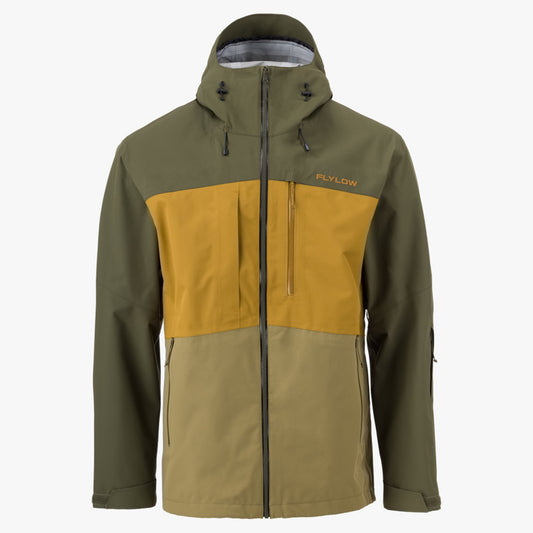 2025 Flylow Quantum Pro Men's Jacket - Evergreen/Rye/Capers - XL