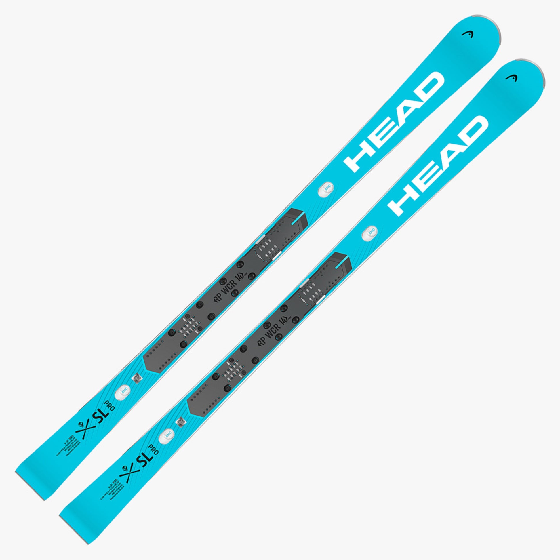 2025 Head EC Rebels e-SL Pro Skis W/ WCR 14 Race Plate - 165