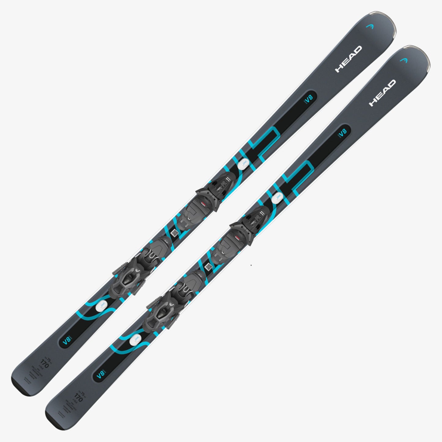 2025 Head Shape E-V8 SW Skis W/ Head PR 11 GW Bindings - 177