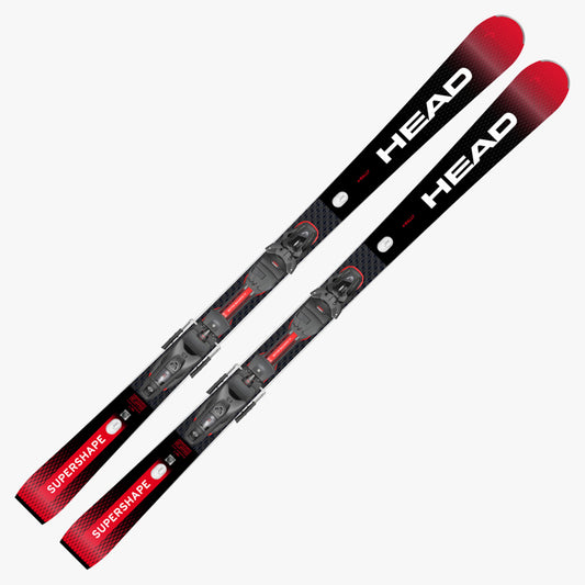 2025 Head Supershape e-Rally SW Skis W/ Head Protector PR 13 GW Bindings - 184