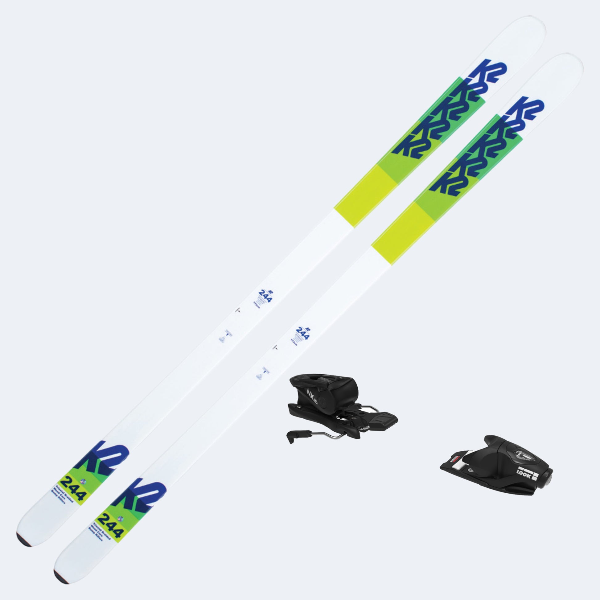 2026 K2 244 Skis with Look NX 10 GW Bindings
