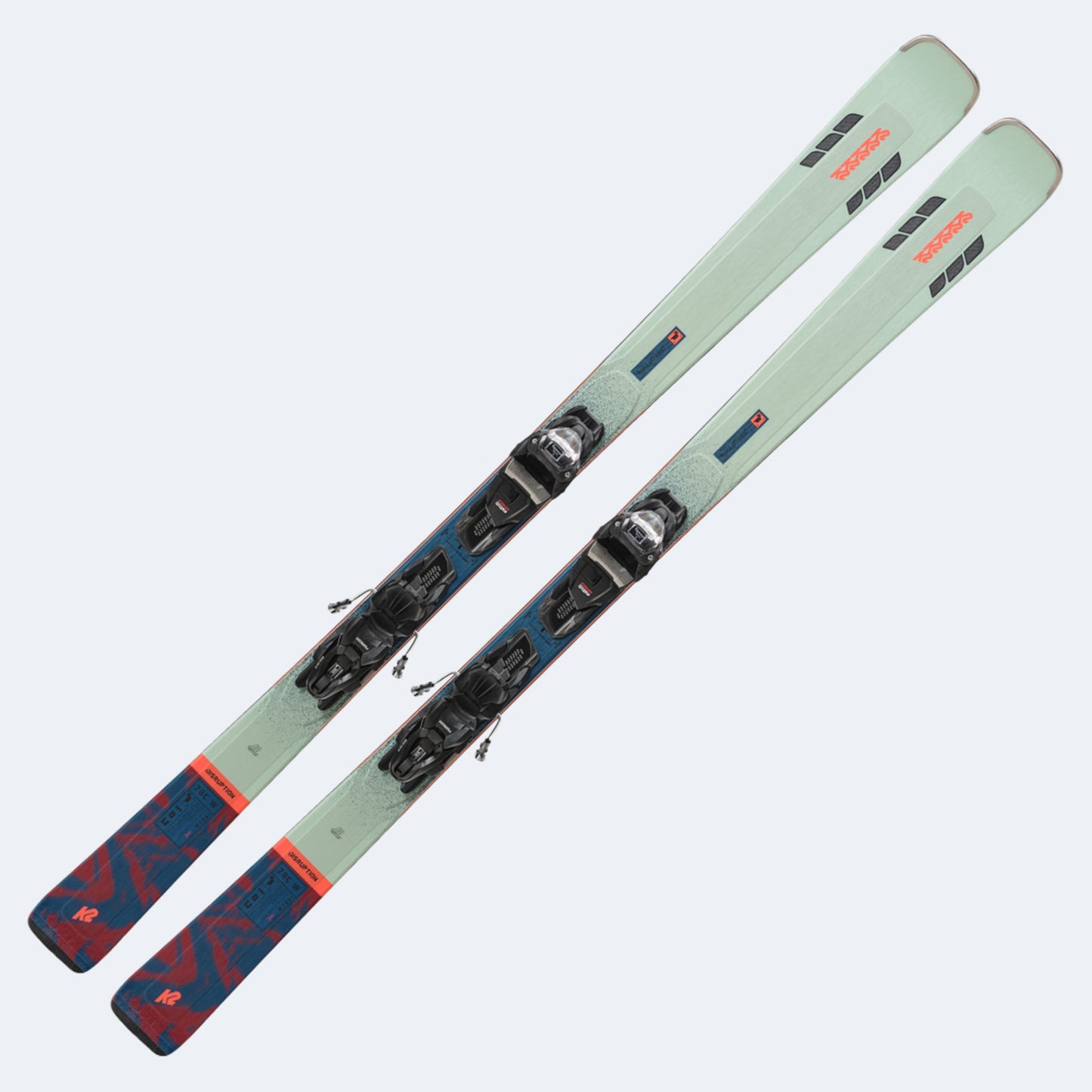 2025 K2 Disruption 78C Women's Skis W/ ER3 10 Compact Quikclik Bindings