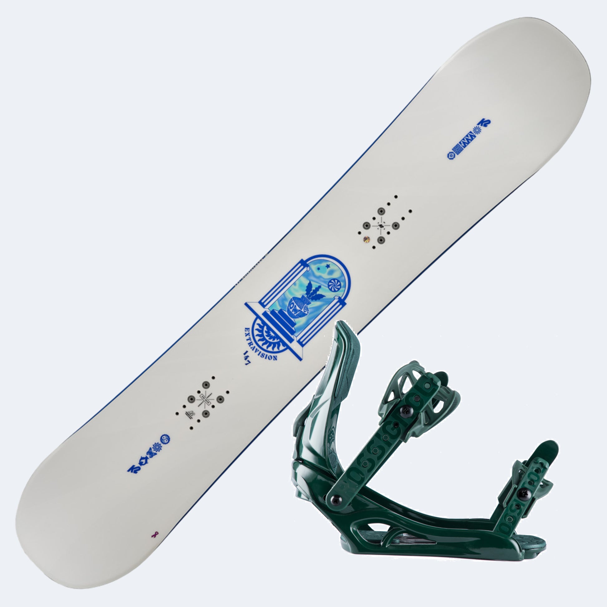 2025 K2 Extravision Women's Snowboard with Rossignol Soulside Bindings