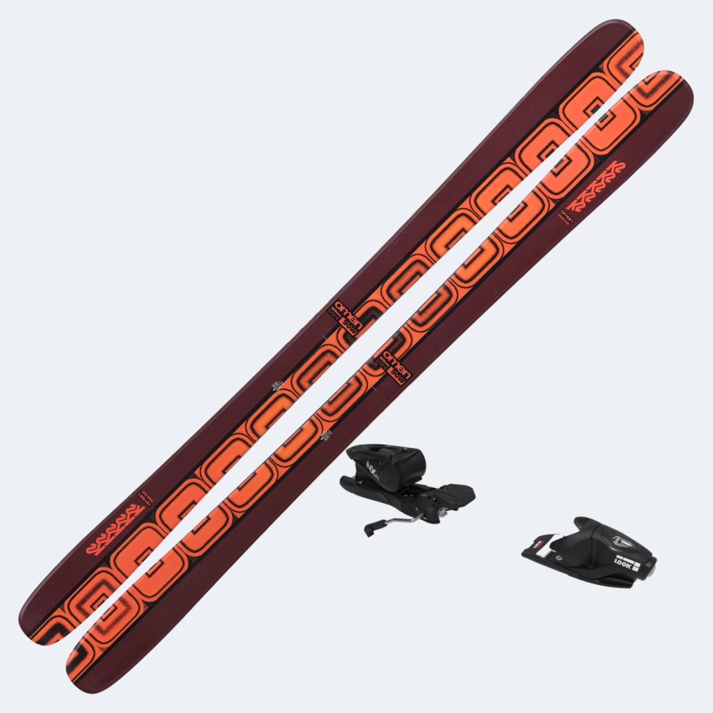 2025 K2 Omen 90 Women's Skis with Look NX 11 Bindings