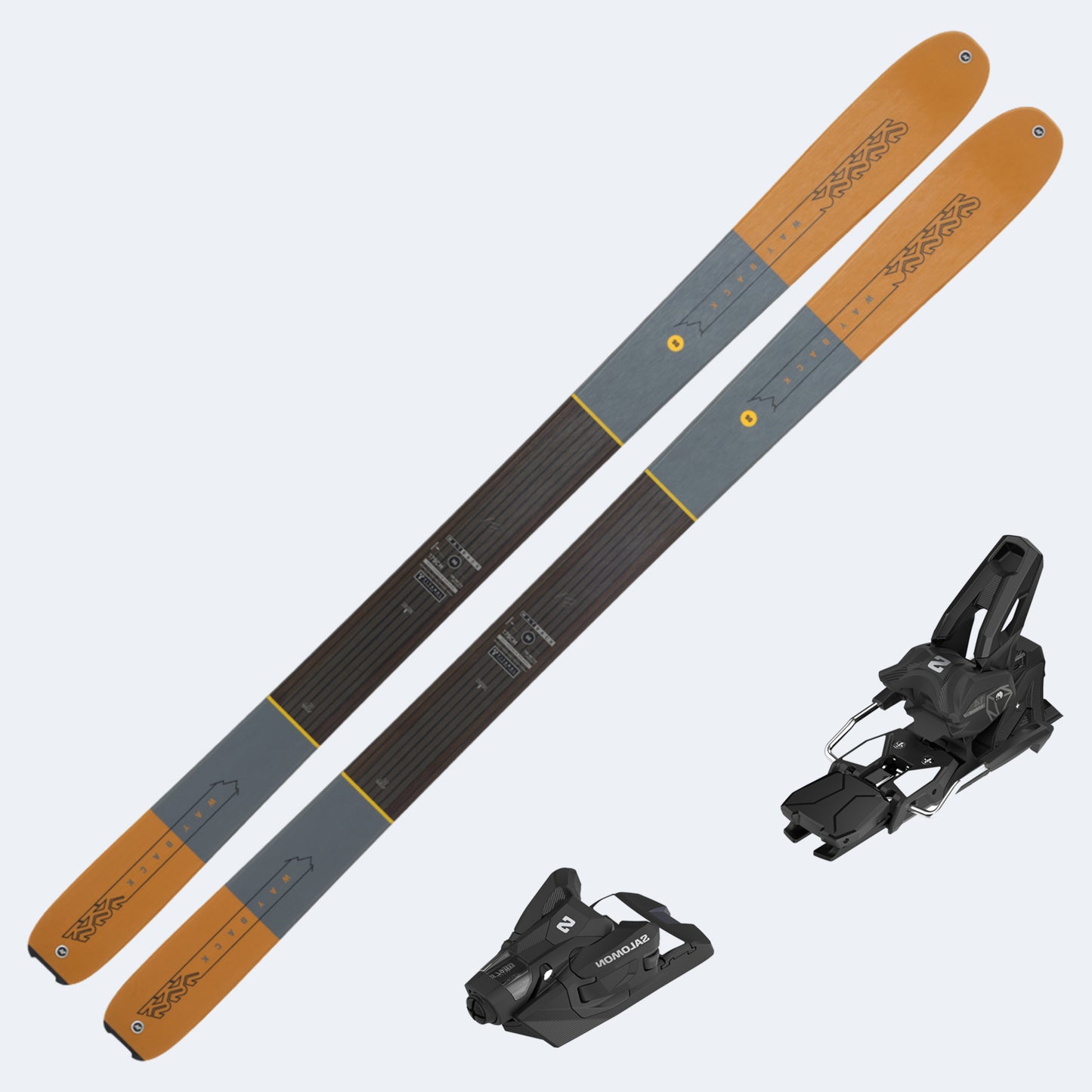 2026 K2 Wayback 98 Ski with Salomon Strive 14 GW Bindings