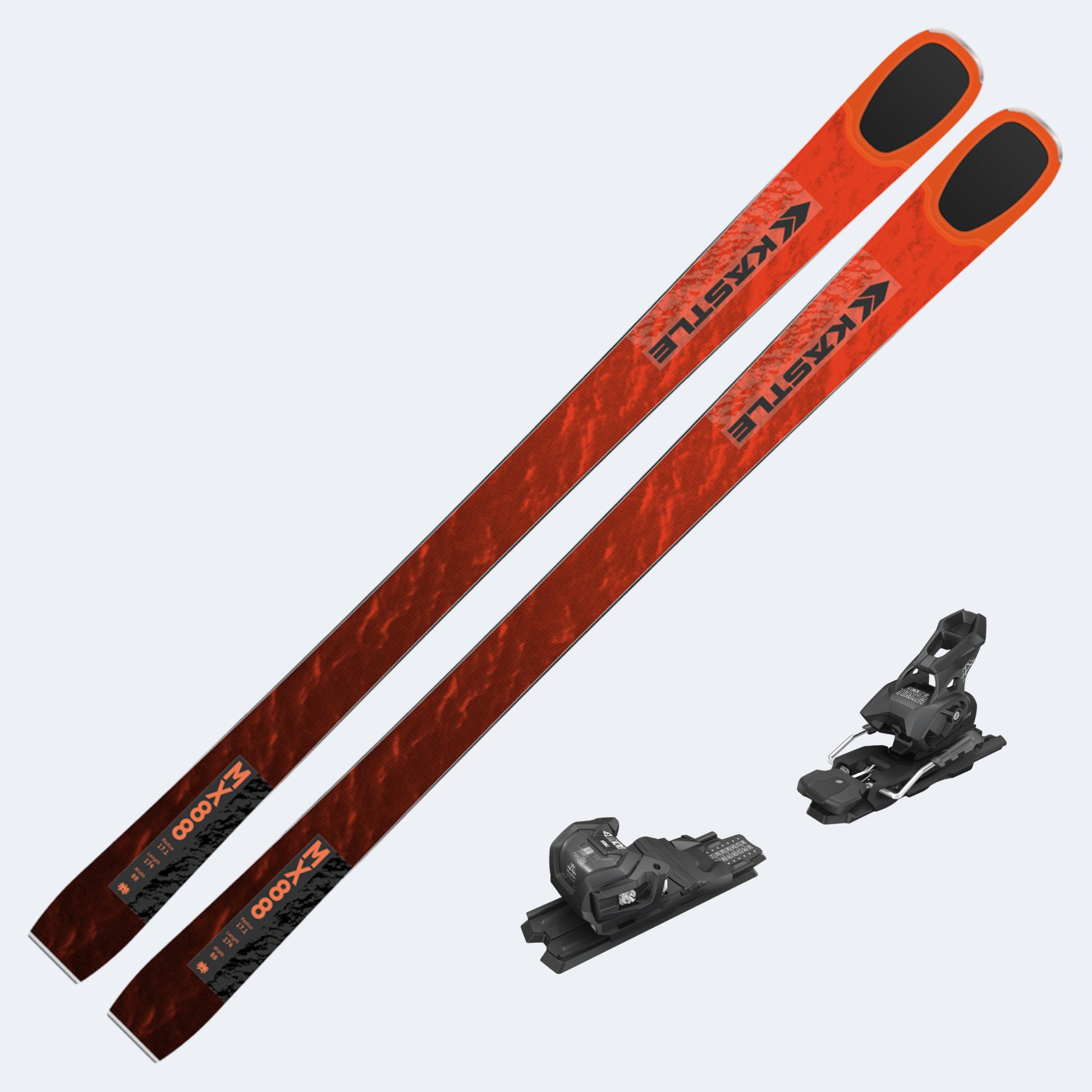 2026 Kastle MX 88 Demo Skis W/ Attack 13 GW Demo Bindings