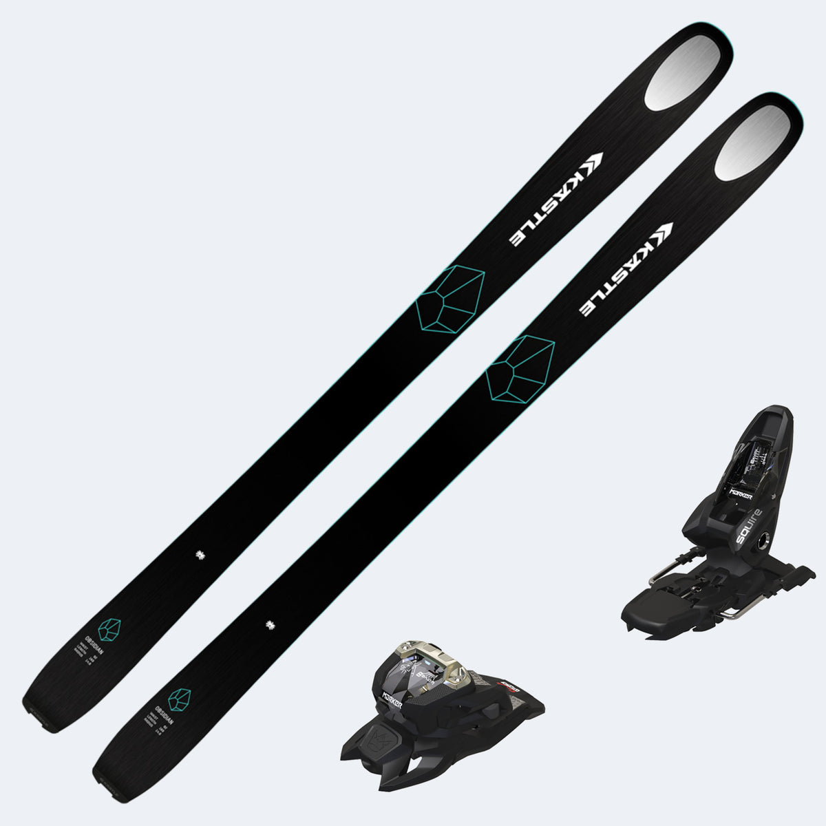 2026 Kastle Obsidian 92 Women's Skis with Tyrolia Attack LYT 11 GW Bindings