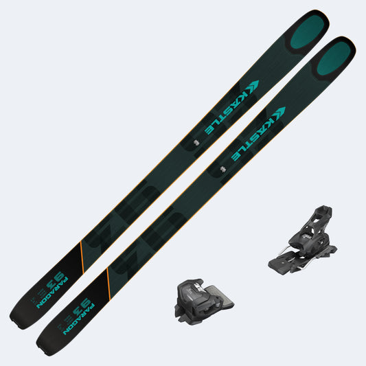 2026 Kastle Paragon 93 Skis with Tyrolia Attack 14 GW Bindings