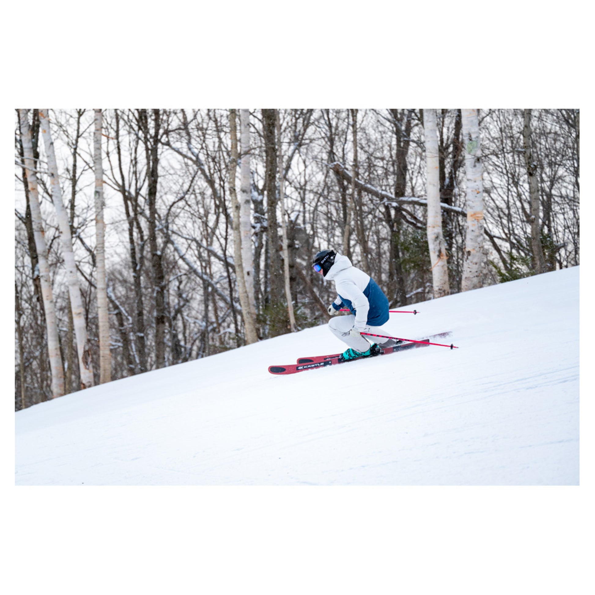 2026 Kastle ZX 100 Skis with Salomon Strive 14 GW Bindings