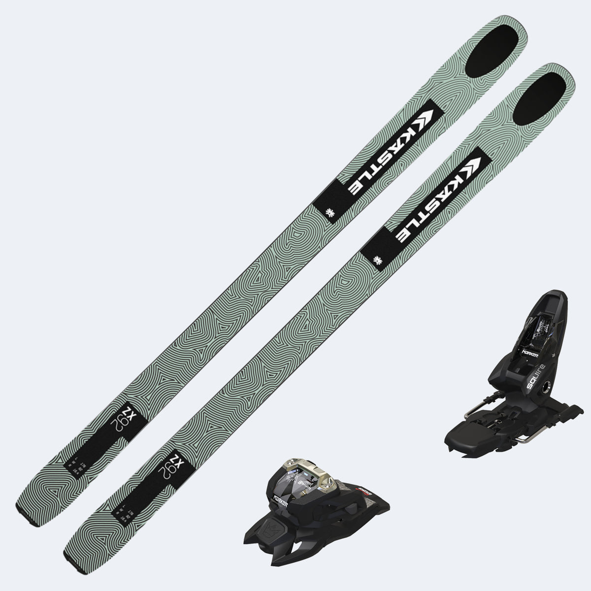 2026 Kastle ZX 92 Skis with Tyrolia Attack LYT 11 GW Bindings