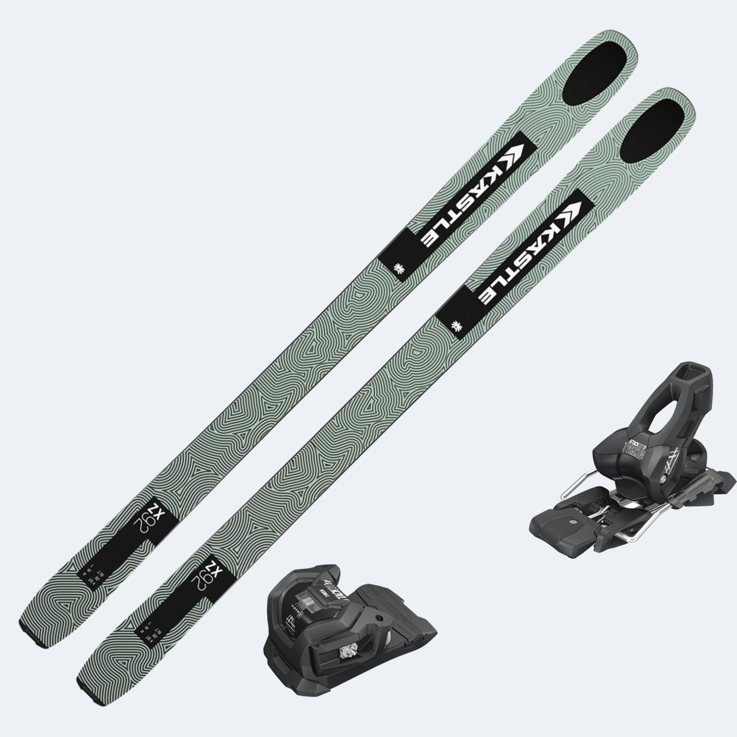 2026 Kastle ZX 92 Skis with Tyrolia Attack LYT 11 GW Bindings