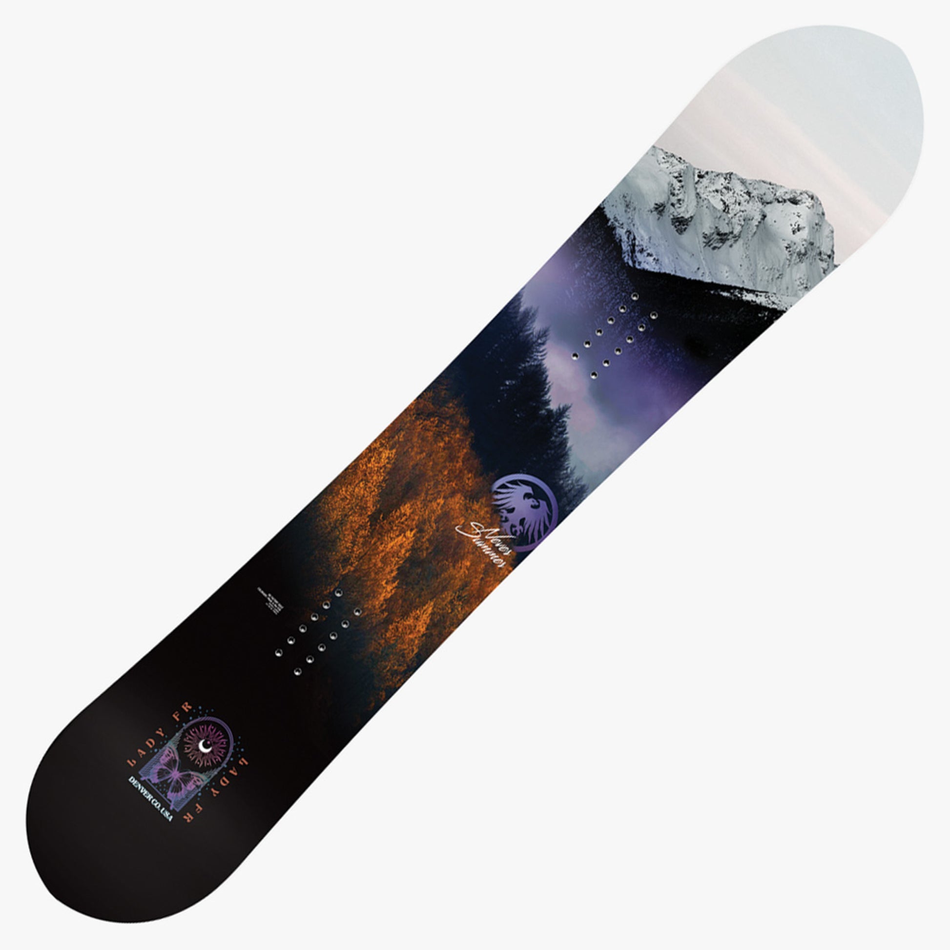 2025 Never Summer Lady FR Women's Snowboard - 156