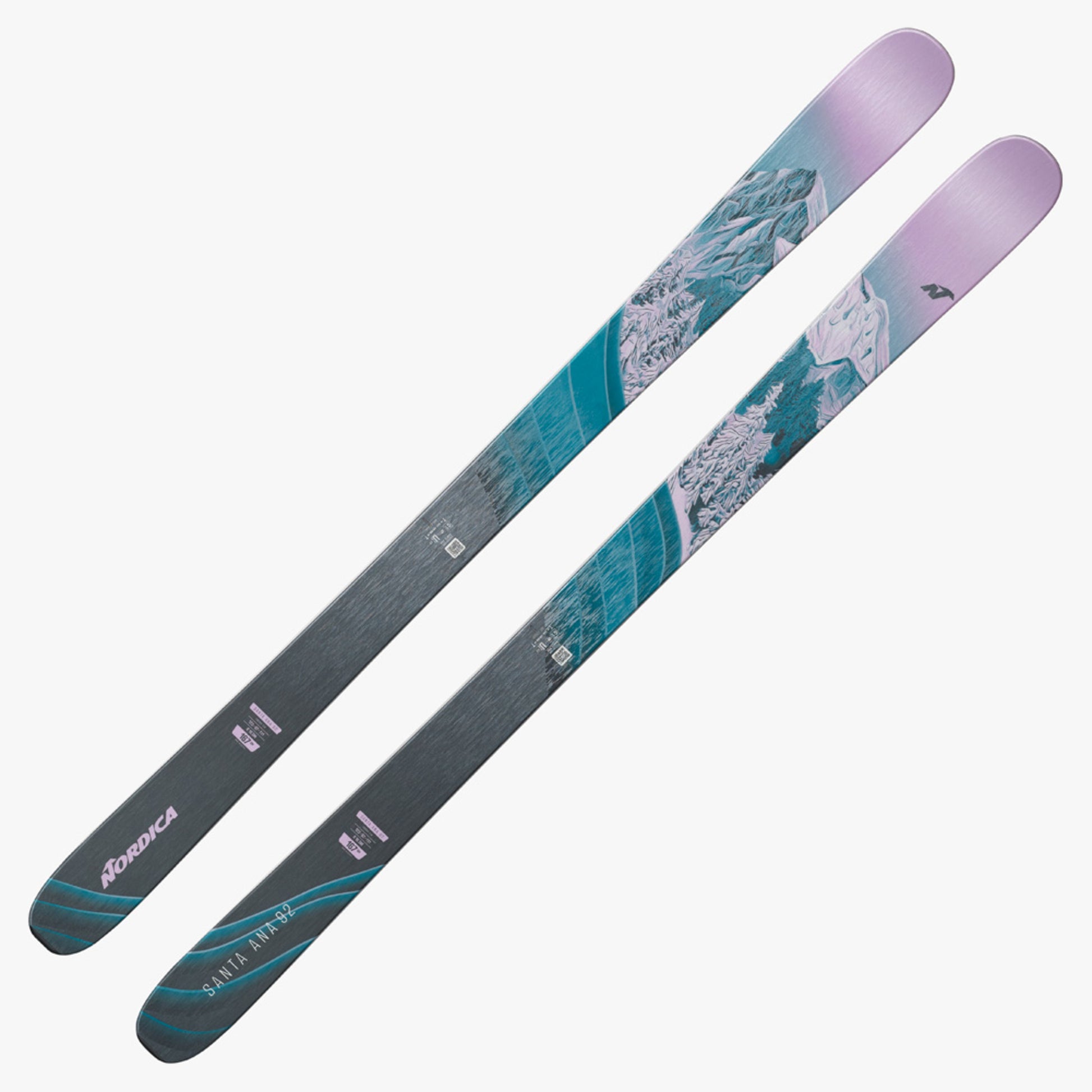 2025 Nordica Santa Ana 92 Women's Skis - 179