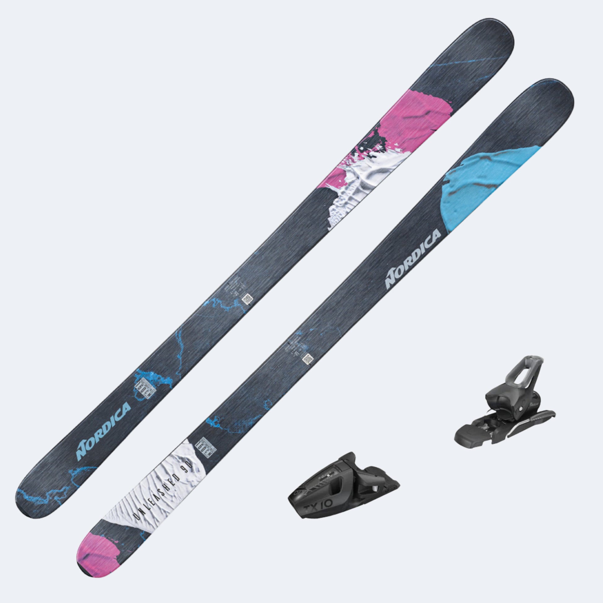 2025 Nordica Unleashed 90 Skis with Tyrolia TX 10 Bindings