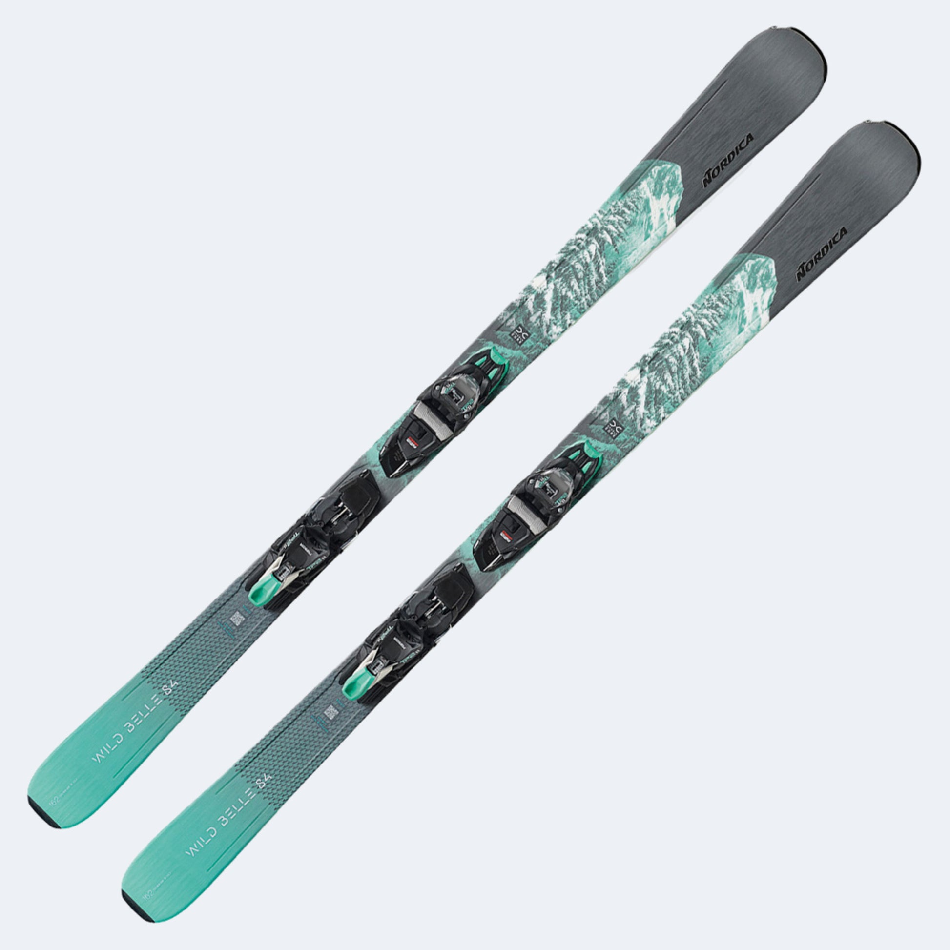 2025 Nordica Wild Belle DC 84 Women's Ski w TP2 Light 11 Binding