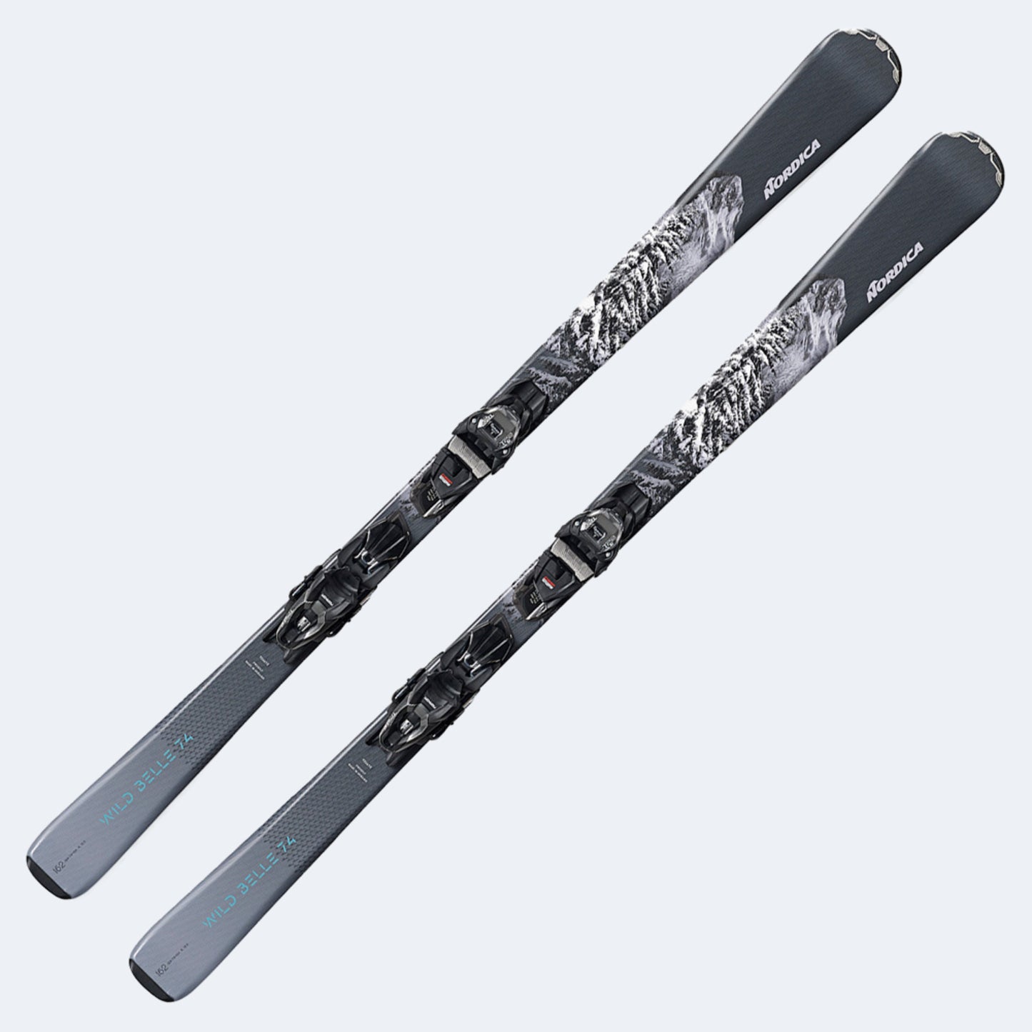 2025 Nordica Wildbelle 74 Ski w TP2 Compact 10 FDT Binding