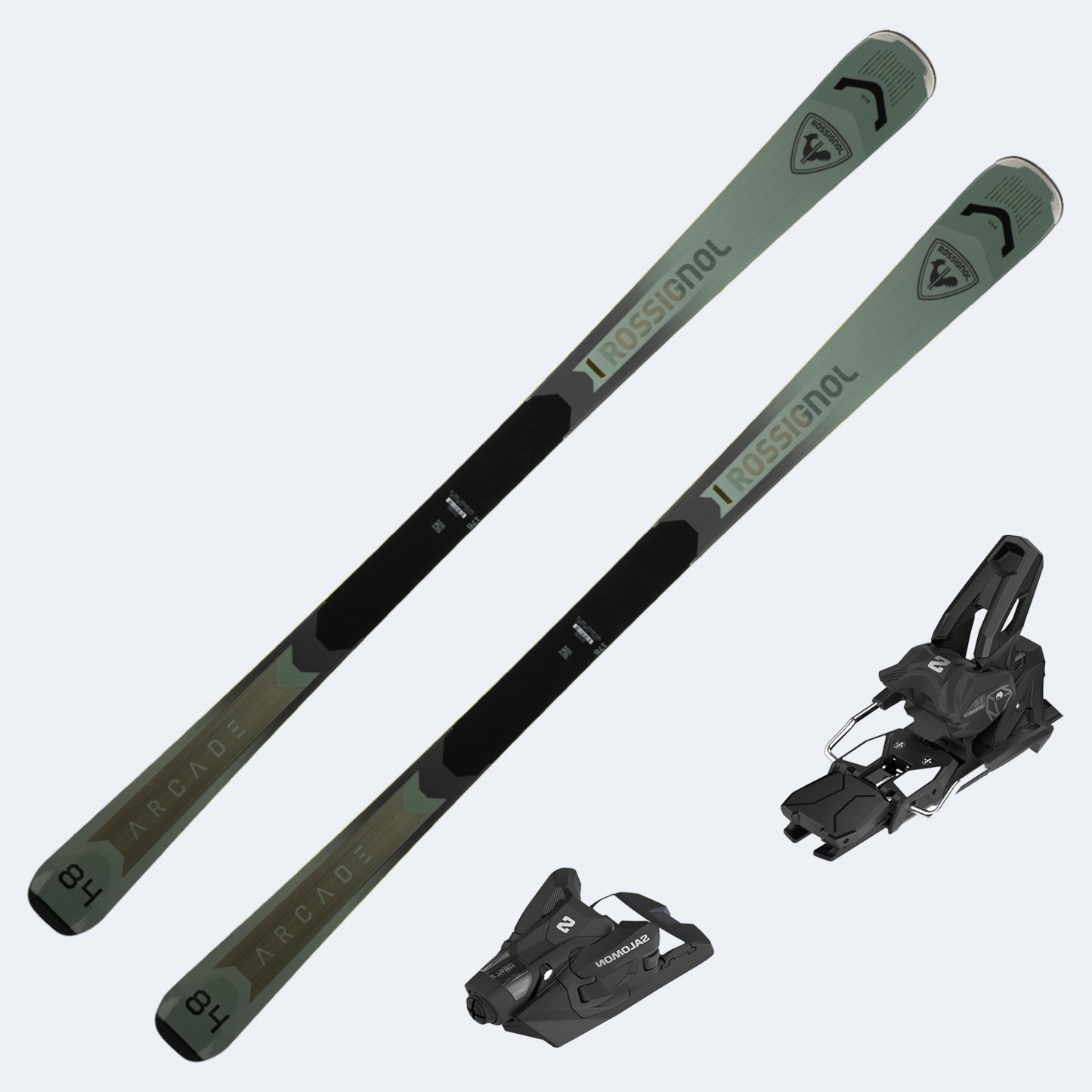 2026 Rossignol Arcade 84 Open Ski with Salomon Strive 14 GW Bindings