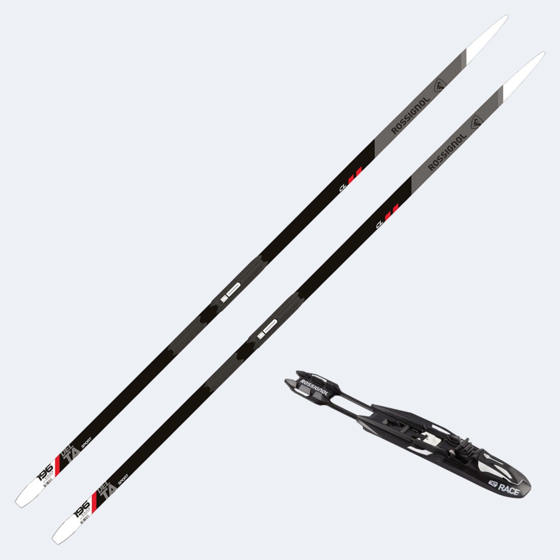 2025 Rossignol Delta Sport Classic Skis w/ Race Classic Bindings