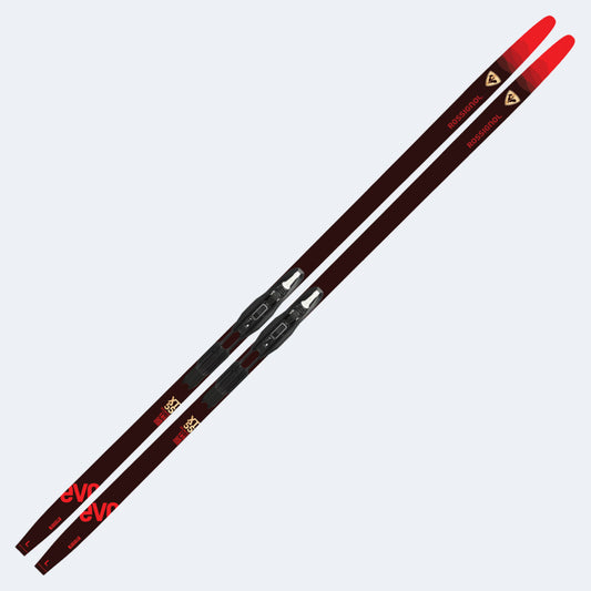 2025 Rossignol Evo 55 Action Junior Skis w/ Junior Step-In Bindings