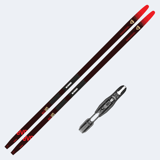 2025 Rossignol Evo XT 55 Skis w/ Tour Step In Bindings