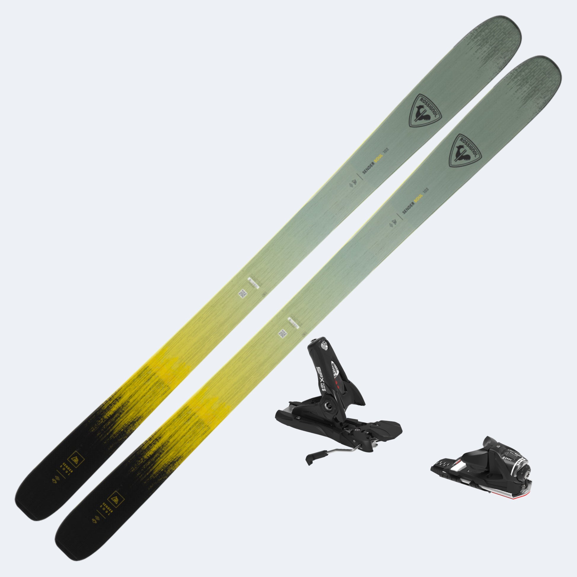 2026 Rossignol Sender Soul 102 Open Skis W/ SPX 12 Metricx Demo Bindings