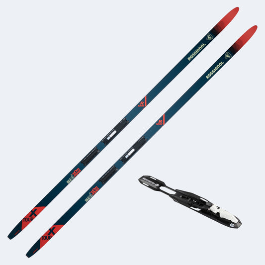 2025 Rossignol X-Tour Escape R-Skin Skis w/ Control Step-In Bindings
